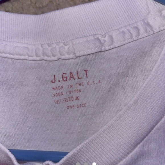 Brandy Melville cropped t shirt (John Galt) - Picture 3 of 3